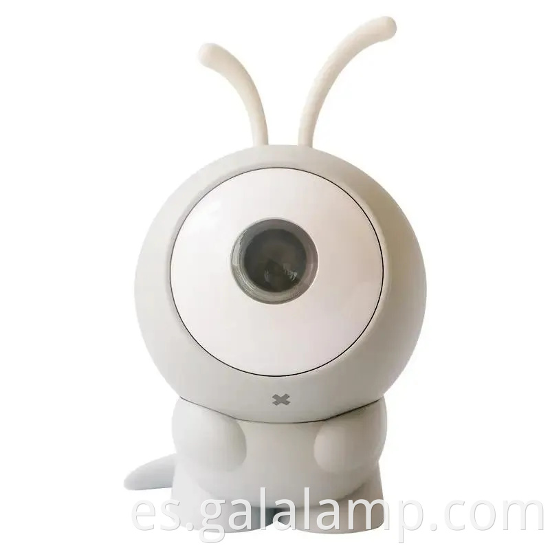 Luz de proyector de galaxia alienígena recargable decorativa para ambiente de habitación